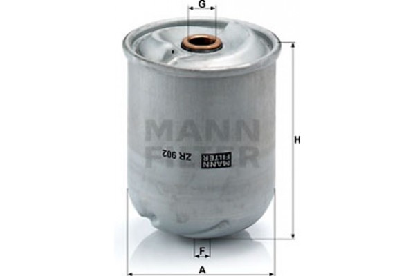 MANN-FILTER Φίλτρο Λαδιού - Zr 902 X