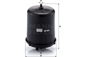 MANN-FILTER Φίλτρο Λαδιού - Zr 905 Z