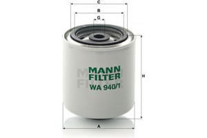 MANN-FILTER Φίλτρο Ψυκτικού Υγρού - Wa 940/1