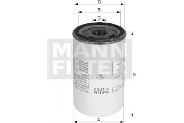 MANN-FILTER Φίλτρο, Σύστημα Πεπιεσμένου Αέρα - Lb 1374/2