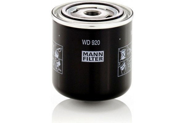 MANN-FILTER Φίλτρο, Υδραυλικό Σύστημα - Wd 920 MANN-FILTER Φίλτρο, Υδραυλικό Σύστημα - Wd 920