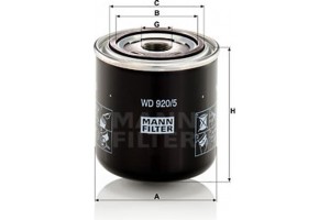 MANN-FILTER Φίλτρο, Υδραυλικό Σύστημα - Wd 920/5