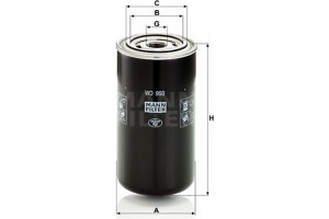 MANN-FILTER Φίλτρο, Υδραυλικό Σύστημα - Wd 950