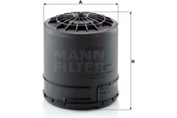 MANN-FILTER Στοιχείο αφυγρ., σύστ. πεπ. Αέρα - Tb 15 001 Z Kit