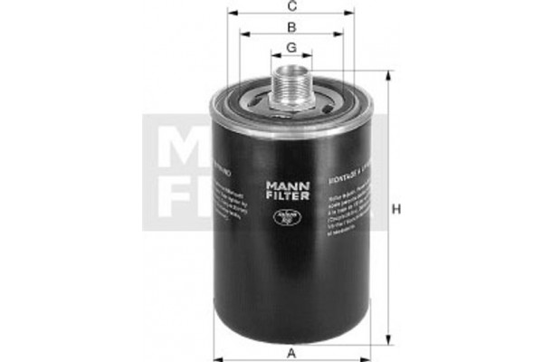 MANN-FILTER Υδραυλ. φίλτρο, αυτόμ. κιβ. ταχυτ. - Wd 940/4