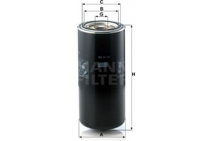 MANN-FILTER Υδραυλ. φίλτρο, αυτόμ. κιβ. ταχυτ. - Wd 13 145