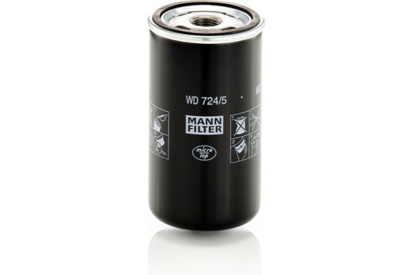 MANN-FILTER Υδραυλ. φίλτρο, αυτόμ. κιβ. ταχυτ. - Wd 724/5