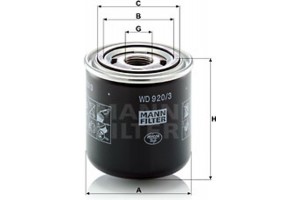 MANN-FILTER Υδραυλ. φίλτρο, αυτόμ. κιβ. ταχυτ. - Wd 920/3