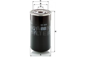 MANN-FILTER Υδραυλ. φίλτρο, αυτόμ. κιβ. ταχυτ. - Wd 950/4