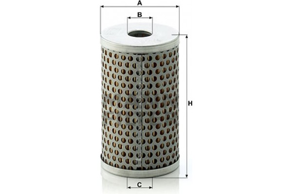 MANN-FILTER Υδραυλ. φίλτρο, Τιμόνι - H 601/4