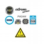Λάμπα Led W24W 12volt 8 Led 8watt Canbus Λευκή 6000k 1 Τεμάχιο