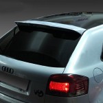 Αεροτομή Οροφής Για Audi A3 8P 03-11 3D GT-Design Από Πολυουρεθάνη