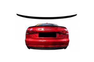 Αεροτομή Πορτ Παγκάζ Για Audi A4 B9 16+ Από Abs Πλαστικό Γυαλιστερό Μαύρο