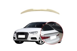 Αεροτομή Πορτ Παγκάζ Για Audi A3 8VS Sedan / 8V7 Cabrio 12-20 RS3 Look Από Abs Πλαστικό