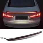 Αεροτομή Πορτ Παγκάζ Για Audi A3 8VS Sedan 12-20 Gt Look Με Dynamic Led Flash/Stop Μαύρο Γυαλιστερό Από Abs Πλαστικό