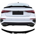 Αεροτομή Πορτ Παγκάζ Για Audi A3 8VS Sedan 12-20 M4 Look V2 Style Μαύρο Γυαλιστερό Από Abs Πλαστικό