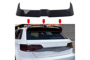 Αεροτομή Οροφής Για Audi A3 8V Hatchback 12-20 Oettinger Look Μαύρο Γυαλιστερό Από Abs Πλαστικό