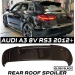 Αεροτομή Οροφής Για Audi A3 8V Hatchback 12-20 RS3 Look Μαύρο Γυαλιστερό Από Abs Πλαστικό