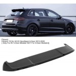 Αεροτομή Οροφής Για Audi A3 8V Hatchback 12-20 RS3 Look Μαύρο Γυαλιστερό Από Abs Πλαστικό