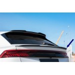 Αεροτομή Πορτ Παγκάζ Για Audi Q8 Suv 2018+ Piano Black Από Abs Πλαστικό