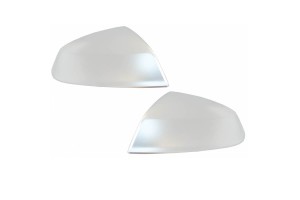 Καπάκια Καθρεφτών Για Aud Q5 4M 16-20, Q7 4M 15-19 Καβούκια Brushed Aluminium 2 Τεμάχια