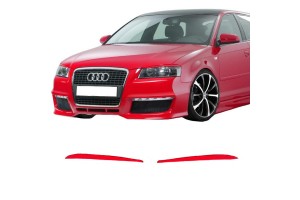 Φρυδάκια Μπροστινών Φαναριών Για Audi A3 8P 03-08 Evil Eye / Bad Look 2 Τεμάχια