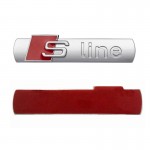 Σήμα S-Line Αυτοκόλλητο 3D 7.3x1.5cm Χρώμιο 1 Τεμάχιο