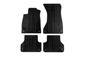 Πατάκια Αυτοκινήτου Gledring 0252 Audi A4 B9 2015- Μαύρο 4 Τεμάχια