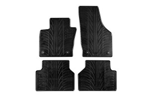 Πατάκια Αυτοκινήτου Gledring 0249 Audi Q3 2011-2018 Μαύρο 4 Τεμάχια