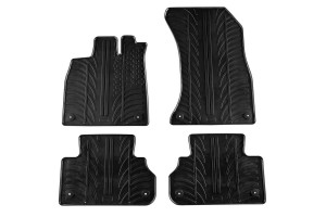 Πατάκια Αυτοκινήτου Gledring 0257 Audi Q5 2017- Μαύρο 4 Τεμάχια