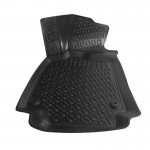 Πατάκια Σκαφάκια 3D Από Λάστιχο Tpe Για Audi A6 C7 2011-2014 Rizline 4 Τεμάχια Μαύρα