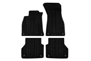 Πατάκια Αυτοκινήτου Gledring 0704 Για Audi A6 C8 18+ / Audi A7 4K 18+ Μαύρο 4 Τεμάχια