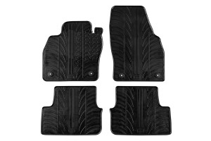 Πατάκια Αυτοκινήτου Gledring 0706 Για Audi A1 Gb 2018+Μαύρο 4 Τεμάχια