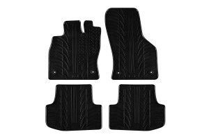 Πατάκια Αυτοκινήτου Gledring 0707 Για Audi A3 8Y 2020+ Hachback Μαύρο 4 Τεμάχια