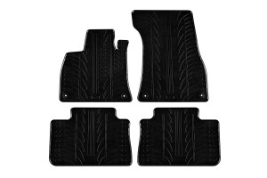 Πατάκια Αυτοκινήτου Gledring 0708 Για Audi e-tron Suv Electric 2019+ Μαύρο 4 Τεμάχια