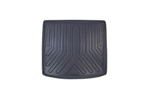 Πατάκι Πορτ-Παγκάζ 3D Σκαφάκι Από Λάστιχο Tpe Για Audi Q3 F3 2019- Πάνω Επίπεδο Μαύρο Rizline