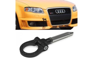 Γάντζος Ρυμούλκησης Tow Hook Carbon Μάυρος Για Audi A3 A4 A6