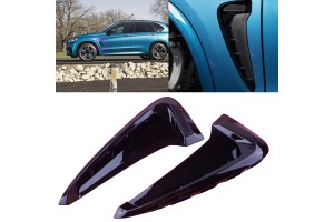 Αεραγωγοί Φτερών Για Bmw X5 F15 13-18 M-Look Μαύρο Γυαλιστερό 2 Pcs