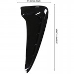 Αεραγωγοί Φτερών Για Bmw X5 F15 13-18 M-Look Χρώμιο / Μαύρο 2 Pcs