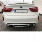 Αεροτομή Πορτ Παγκάζ Για Bmw X6 F16 15-19 M-Performance Look Από Abs Πλαστικό