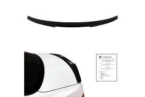Αεροτομή Πορτ Παγκάζ Για Bmw 3 E92 05-11 M4 Look Lipspoiler Από Abs Πλαστικό Μάυρη Γυαλιστερή
