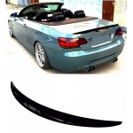 Αεροτομή Πορτ Παγκάζ Για Bmw 3 E93 05-11 Cabrio M-Performance Look Lipspoiler Από Abs Πλαστικό Μαύρη Γυαλιστερή