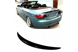 Αεροτομή Πορτ Παγκάζ Για Bmw 3 E93 05-11 Cabrio M-Performance Look Lipspoiler Από Abs Πλαστικό Μαύρη Γυαλιστερή