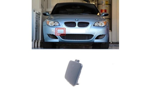 Κάλυμμα Γάντζου Ρυμούλκησης Εμπρός Για Bmw 5 E60+LCI Fr. -///M5- 2002-09 51117898120 1 Τεμάχιο