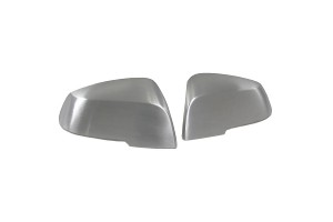 Καπάκια Καθρεφτών Για Bmw 1 F20 , 3 F30 , 4 F32 , X1 E84 13-15 Brushed Aluminum 2 Τεμάχια