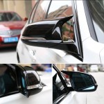 Καπάκια Καθρεφτών Για Bmw 1 F40, 2 F44/F45/F46, X1 F48,X2 F39, Z4 G29 M4 Look Γυαλιστερό Μαύρο 2 Τεμάχια