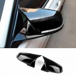 Καπάκια Καθρεφτών Για Bmw 1 F40, 2 F44/F45/F46, X1 F48,X2 F39, Z4 G29 M4 Look Γυαλιστερό Μαύρο 2 Τεμάχια