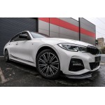 Καπάκια Καθρεφτών Για Bmw 3 Series G20 G21 G28 2017+ M4 Look Γυαλιστερό Μαύρο 2 Τεμάχια