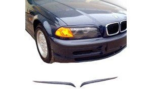 Φρυδάκια Μπροστινών Φαναριών Για Bmw 3 E46 Coupe 99-02 2 Τεμάχια