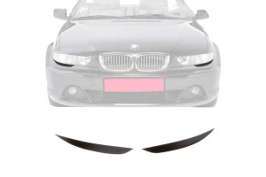 Φρυδάκια Μπροστινών Φαναριών Για Bmw 3 E46 Coupe Facelift 03-06 (κάτω φρυδάκι) 2 Τεμάχια